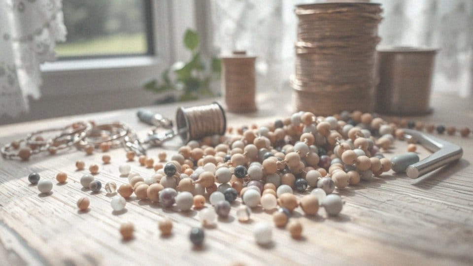 Jakie pomysły na różaniec DIY z koralików?