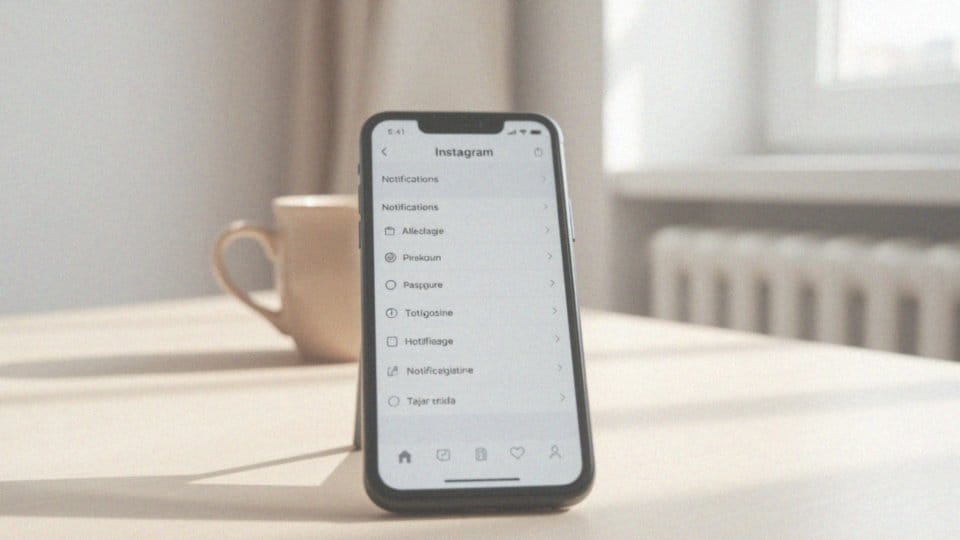 Jak zarządzać powiadomieniami z aplikacji Instagram?