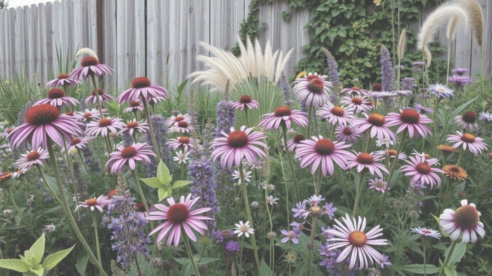 Jakie rośliny towarzyszą jeżówkom w kompozycjach ogrodowych?