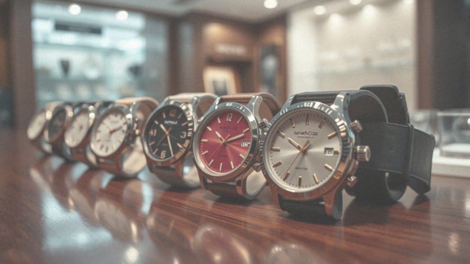 Jakie szkła stosowane są w zegarkach Kenneth Cole?