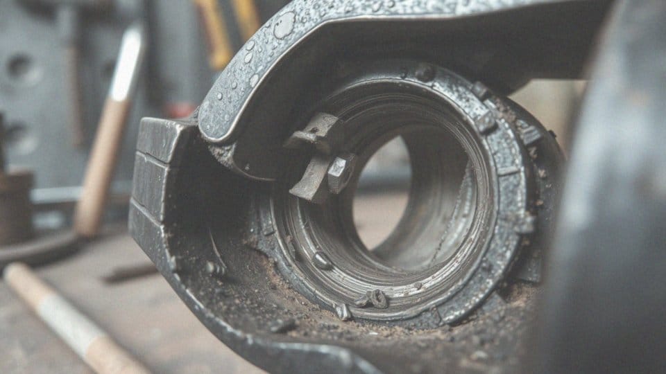 Jak może być uszkodzony gwint wewnętrzny uchwytu?