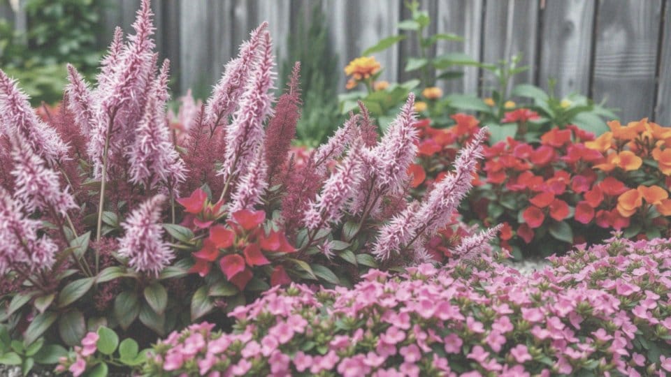 Jakie kwiaty będą odpowiednie do rabaty z żurawkami?