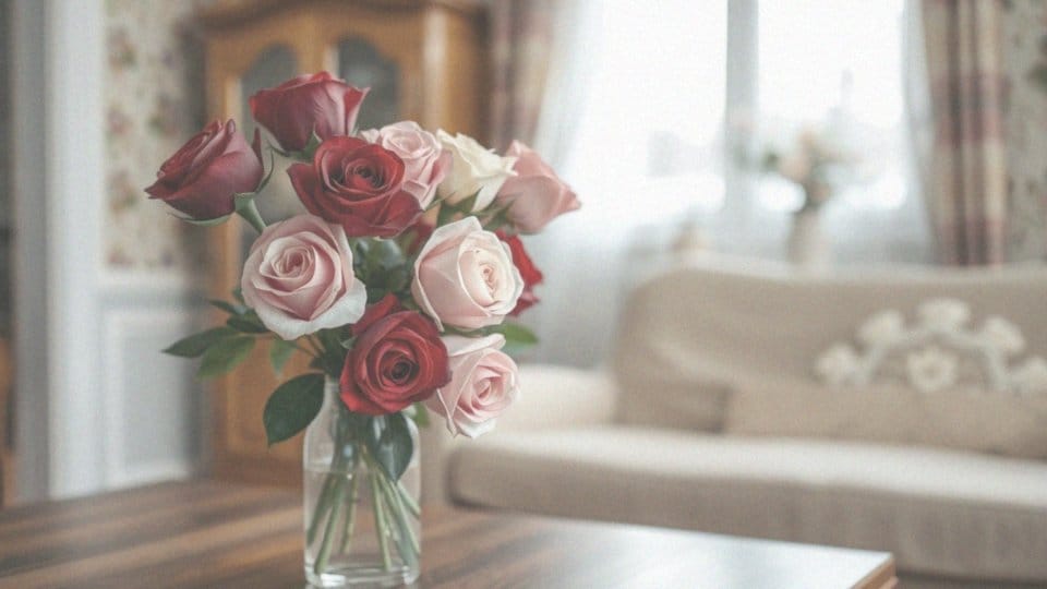 Co symbolizują róże w kontekście urodzin mamy?