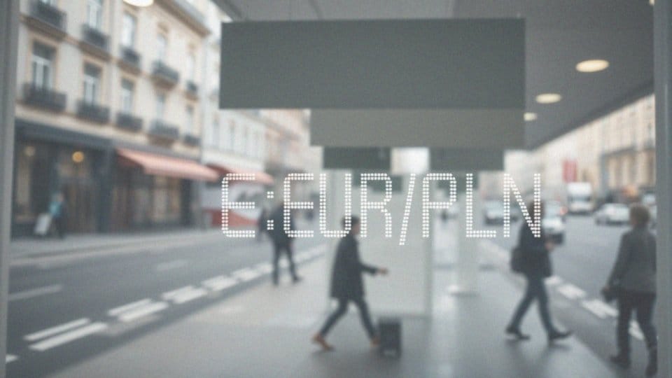 Co oznacza średni kurs euro na złotówki?