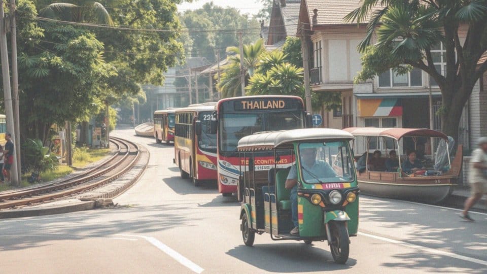 Jakie są opcje transportu w Tajlandii?