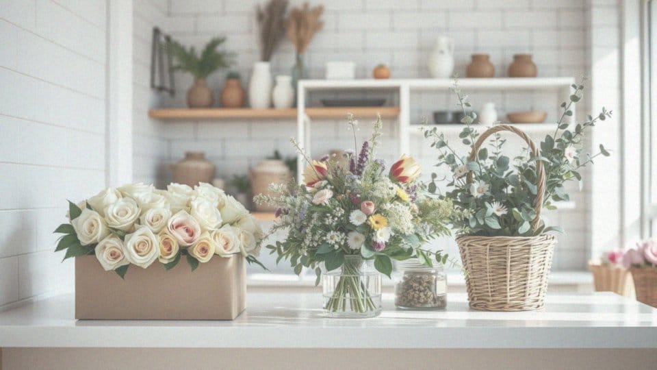 Jakie inne rodzaje bukietów mogą być eleganckim pomysłem na prezent?