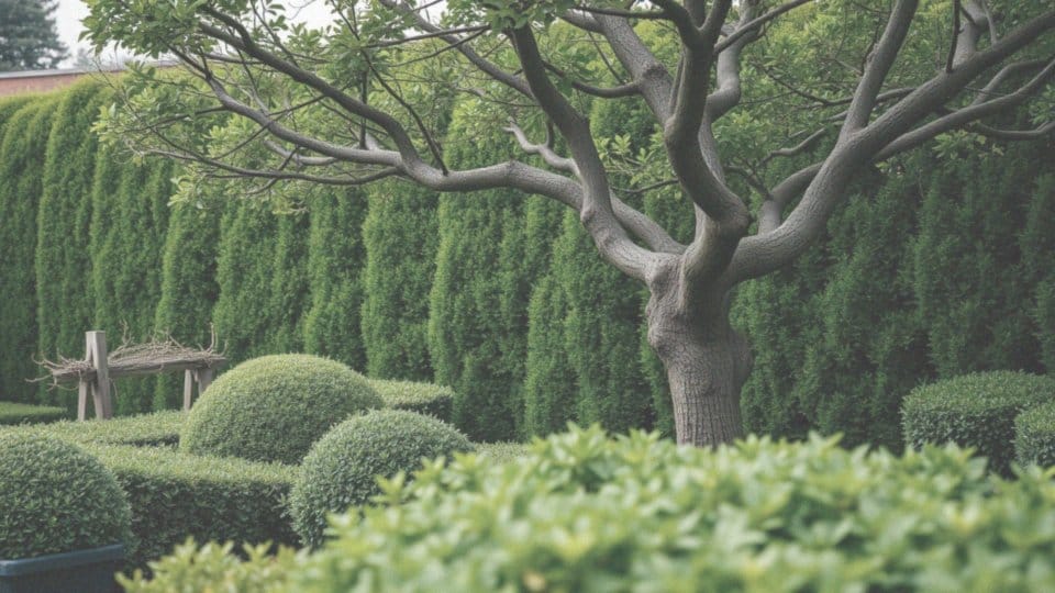 Jak ligustry wpływają na estetykę ogrodu z perukowcem?