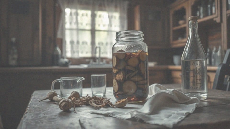 Jakie składniki są potrzebne do zrobienia nalewki z żywokostu?