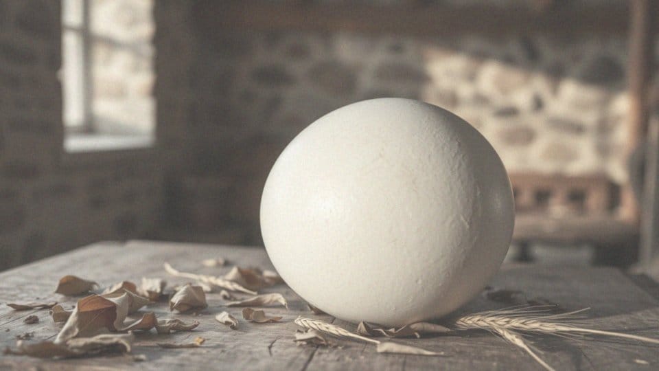 Jakie są wymiary jaja strusia?