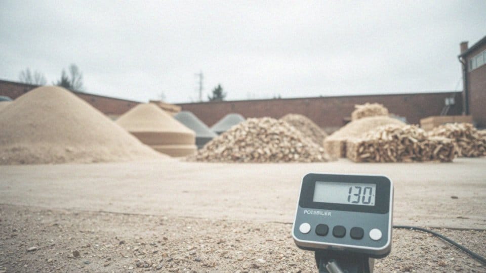 Jak przelicza się metry sześcienne różnych materiałów na tony?