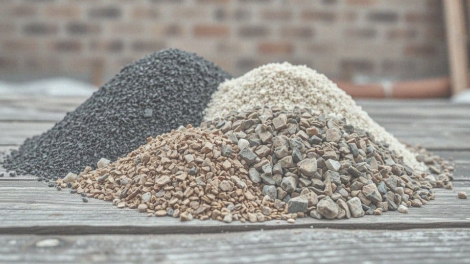 Jakie są różnice w wadze różnych rodzajów kruszywa?