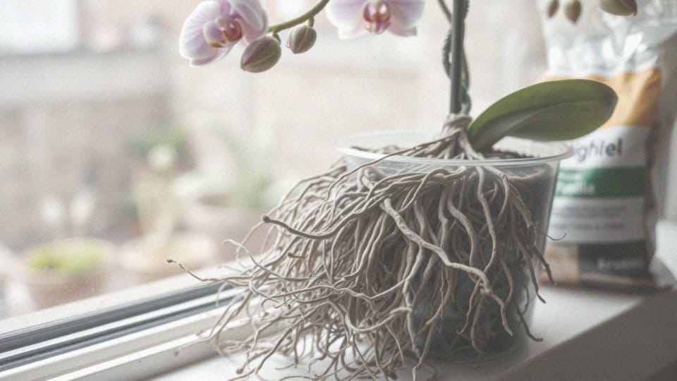 Kiedy należy przesadzić storczyka z przerośniętymi korzeniami?