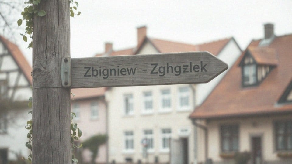 Jakie są zdrobnienia imienia Zbigniew?