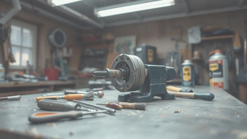 Jakie czynności pozwalają na naprawę zablokowanego uchwytu?