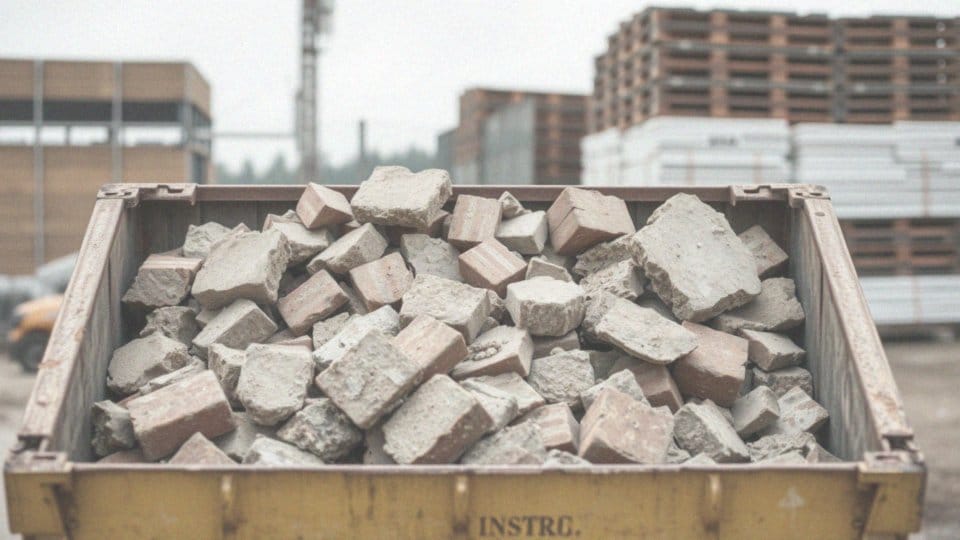 Jakie są różnice w wadze między różnymi rodzajami gruzu?