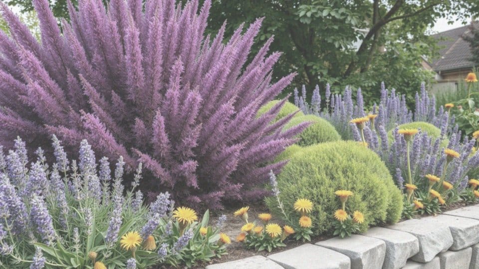 Co posadzić obok perukowca? Najlepsze rośliny towarzyszące