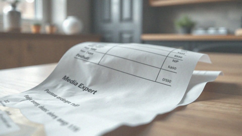 Gdzie jest numer dowodu zakupu na paragonie Media Expert?