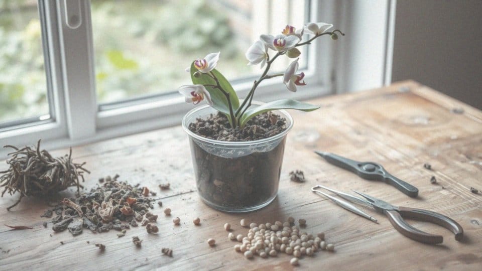 Jak przesadzić storczyka do większej doniczki? Przewodnik krok po kroku