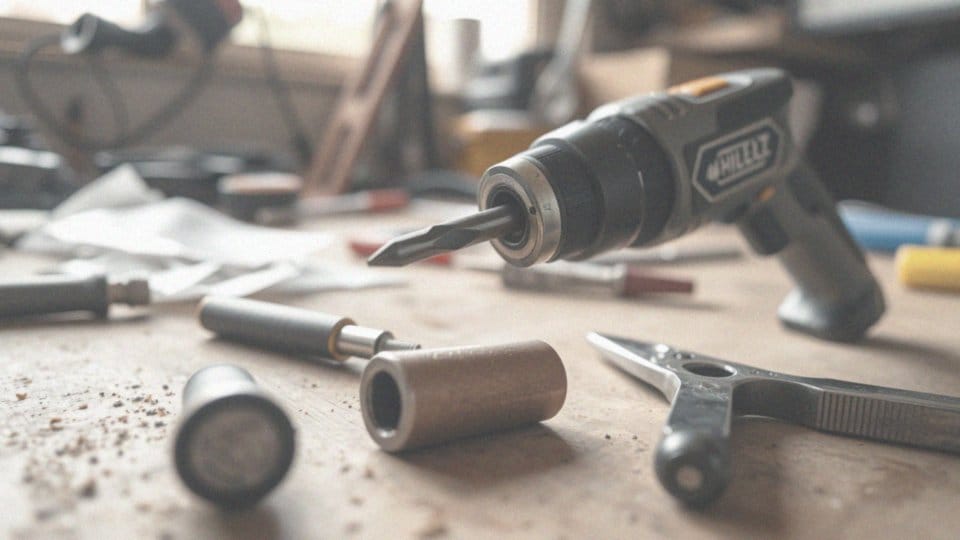 Jak wyjąć wiertło z wiertarki bez klucza? Proste metody i porady