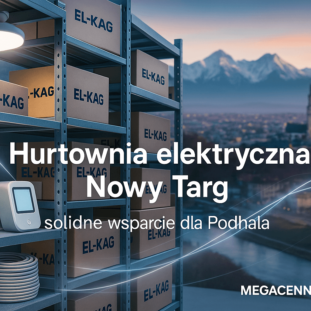 Hurtownia elektryczna Nowy Targ – wsparcie dla inwestycji i instalatorów